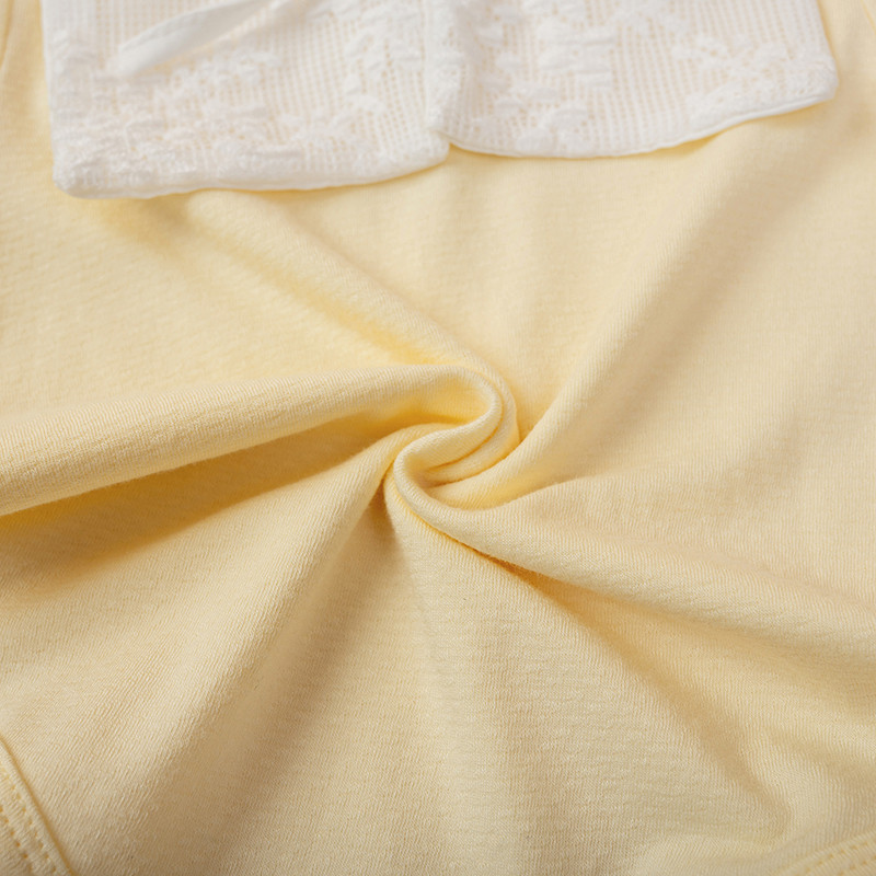 Body chip bé gái phối cổ ren kèm mũ chất Tencel thông hơi kháng khuẩn cho bé - Bodysuit unbee