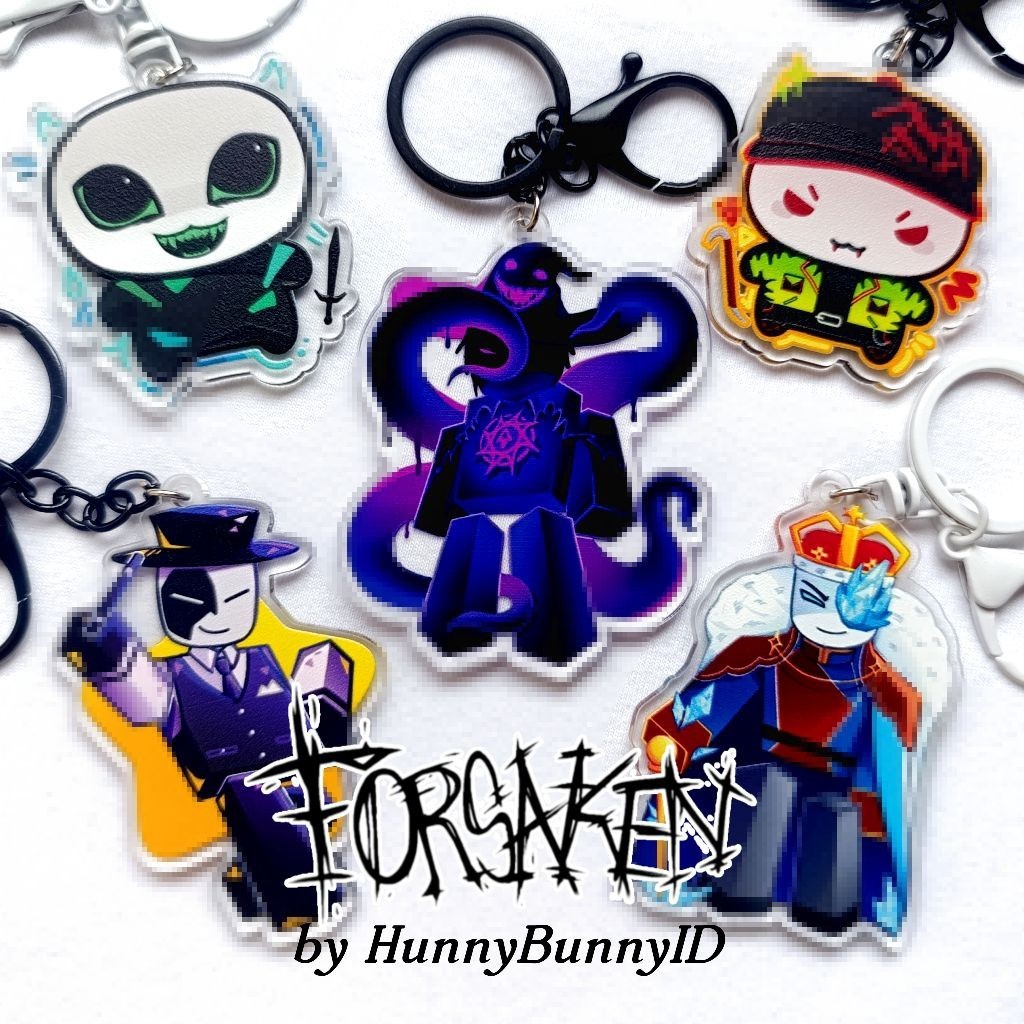 [NEW]Forsaken Keychains guest Gantungan kunci Fanmerch