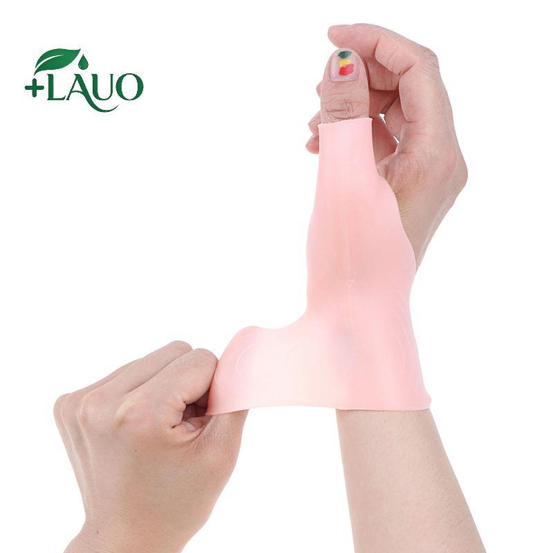 Springevenstar 2 Cái / 1 Cặp Gel Silicon Cổ Tay Ngón Tay Cái Hỗ Trợ Găng Tay Viêm Khớp Chỉnh Áp Suất Springevenstar