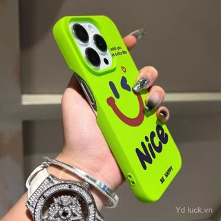 Ốp Bảo Vệ Thời Trang Sáng Tạo Tinh Tế Mặt Cười Đẹp Hợp Thời Trang Thích Hợp Cho iPhone 17promax 11 12pro 13promax 14 Half Pack Soft Case 15plus 16pro 17 13 14pro 15 16 Ốp Điện Thoại Chống Sốc