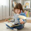 Đồ chơi nhồi bông hoạt hình QEARY, Đồ chơi nhồi bông mềm mại sang trọng phong cách Kawaii, Thiết kế ngộ nghĩnh phổ biến Đầu lớn Đồ chơi sang trọng dễ thương cho trẻ em
