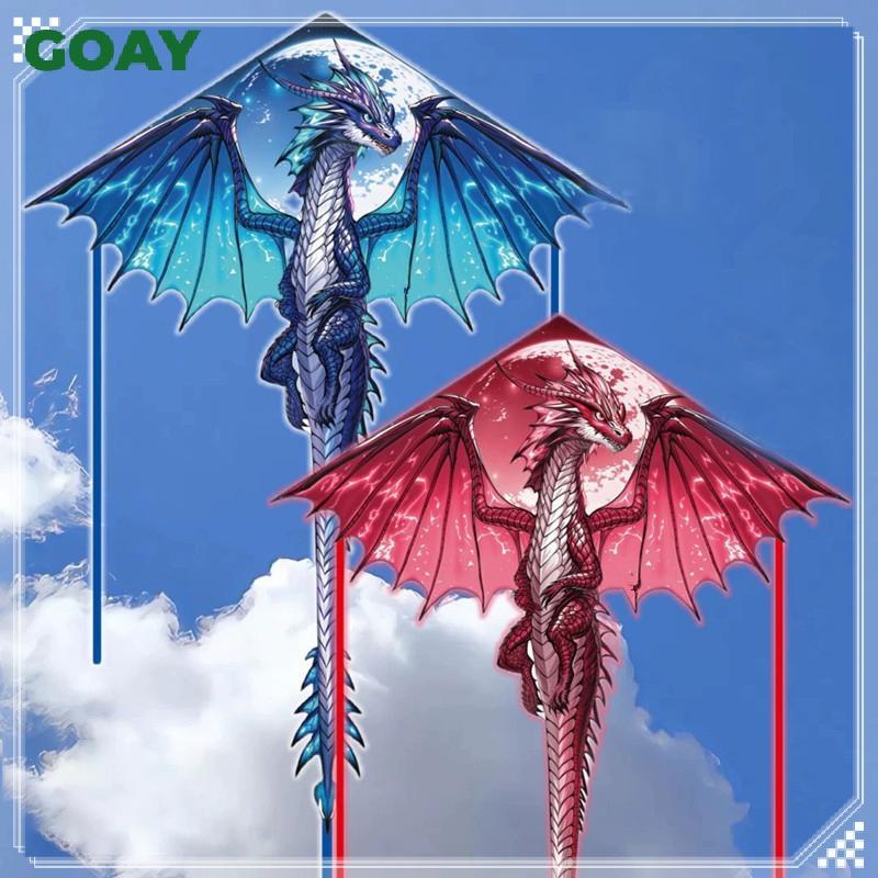 GOAY Diều Rồng Lớn Cho Trẻ Em & Người Lớn Dễ Dàng Bay Lớn Rồng Diều Đuôi Dễ Dàng Bay Diều Đồ Chơi Ngoài Trời VN