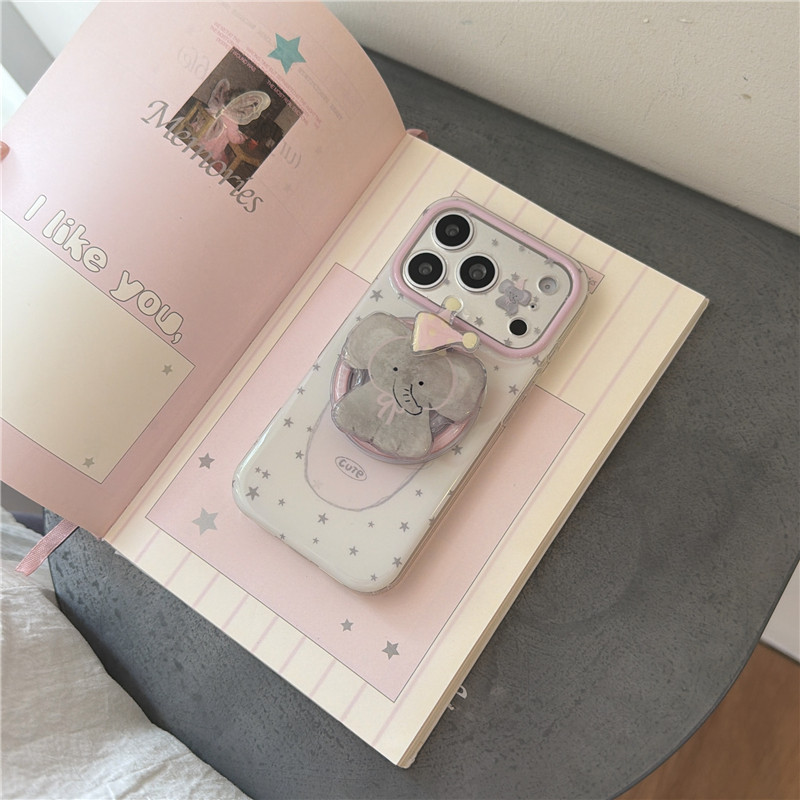 IPhone 17 Pro Max Star Elephant họa tiết Chất liệu TPU IMD craft Vỏ điện thoại in hai lớp