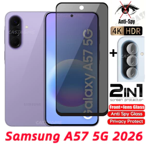 Samsung A57 5G A37 Kính Cường Lực Riêng Chống Gián Điệp Full Cover Bảo Vệ Màn Hình Chống Peek Phim Riêng Tư Cho Samsung Galaxy A57 A37 A17 A37 A27 SamsungA57 5G Phim Bảo Mật Chống Peek