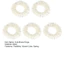 < Pluscloth > 5 Vòng Tròn Massage Tròn Không Mùi Sử Dụng Lâu Dài Giết Thời Gian Linh Hoạt Giảm Căng Thẳng Kim Loại Mini Spring Chống Căng Thẳng Nhẫn Phụ Kiện Hàng Ngày