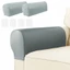 Vỏ bọc tựa tay ghế Sofa DARON, Vỏ bọc ghế bành mềm đàn hồi, Da PU chống thấm nước co giãn Vỏ bọc tay ghế dày Nhà