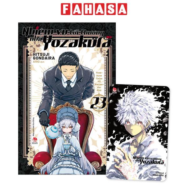 Sách - Nhiệm Vụ Tối Thượng Nhà Yozakura - Tập 23 - Yozakura Taiyo VS Alexander Ryu - Tặng Kèm Card Ivory