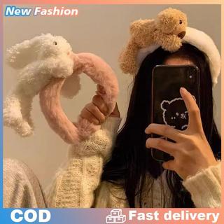 Dễ Thương Sang Trọng Thỏ Gấu Tóc Hoop, Ngọt Ngào Rửa Mặt Headband Cho Cô Gái