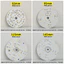 S88H 12V 24V Điện Áp Thấp Ánh Sáng Trắng Ánh Sáng Ấm Trung Tính Đèn led Đơn Sắc Miếng Dán Wick Phụ Kiện