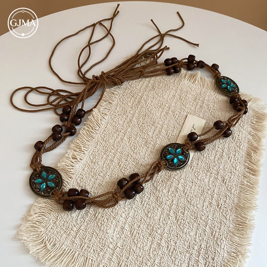 Dây thắt lưng phong cách Bohemian 2026 - Phụ kiện thời trang phù hợp với váy