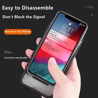 Ốp Lưng Pin Di Động JLK Cho iPhone 17 16 Pro Max 15Pro 13 14 12 mini 17e 16e 11 xs Max xr 7 8 plus Ốp Sạc Pin Cho iPhone 7 8 6s SE 2 3