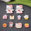 Set Charm Hello Kitty Thiên Thần Dâu Tây Cute – Trang Trí Dép Kẹo Ngọt Pastel Dễ Thương Phong Cách Baby Milk Candy