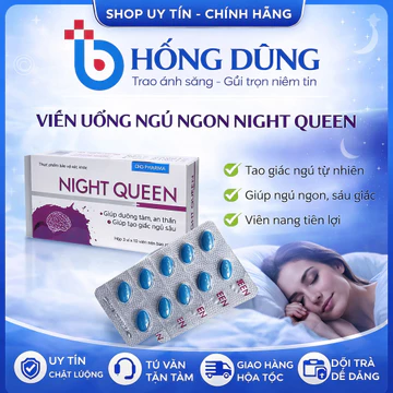 Viên uống thảo dược giúp dưỡng tâm, an thần Night Queen