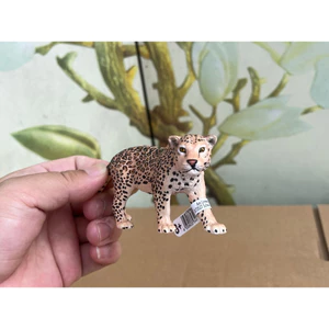 Đức Sile Jaguar Động Vật Hoang Dã Mô Hình Da Báo Tiền Mèo Chi Nhánh Động Vật Đồ Chơi Mô Hình