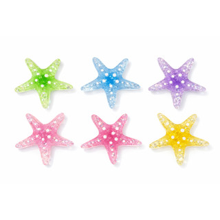 Set Charm Sao Biển Kho Báu Đại Dương Kawaii Pastel Lấp Lánh Vỏ Sò kho báu Trang Trí Dép Phụ Kiện Xinh Xắn Hot Trend