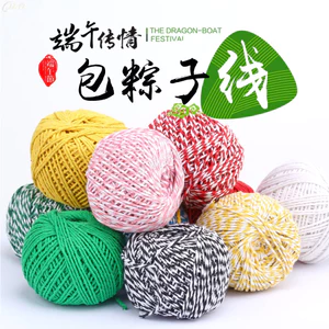 Dây buộc zongzi lễ hội thuyền rồng, sợi quấn zongzi, chất liệu sợi bông, chất liệu sợi bông