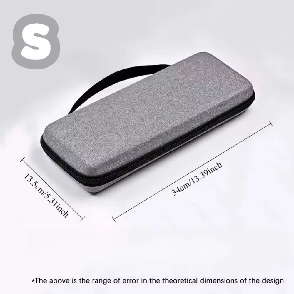 Túi chống sốc bàn phím cơ STABFOAM, vỏ cứng EVA chống nước, đựng bàn phím 61/87/104 phím