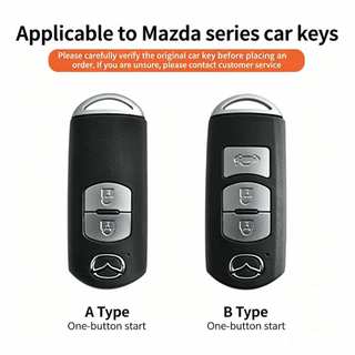 2 / 3 Nút Da Chìa Khóa Ô Tô Dành Cho Xe Mazda 2 3 5 6 GH GJ Axela Atenza CX-5 CX5 CX-3 CX-7 CX8 CX-9 2016 2017 2018 CX 2020