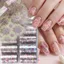 EBINLANDS 10 Cuộn Chuyển Dán Đề Can, Đẹp Thanh Lịch Hoa Móng Tay Nghệ Thuật Lá, Thời Trang Hoa Móng Tay Nghệ Thuật Tiếp Liệu Trang Trí DIY Phụ Kiện Làm Móng Tay