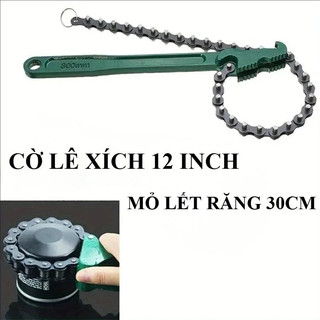 Cờ lê dây xích, cờ lê răng cưa vam mở tháo nắp lọc dầu nhớt, cảo ống nước 9 inch,12 inch,16 inch-084