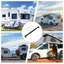 Tay nắm cửa màn hình LACYESUK RV, Thanh lấy có thể điều chỉnh bằng nhôm đa năng, Thanh vào Thiết kế thanh ngang bằng nhôm có thể điều chỉnh Thanh ngang RV Entry