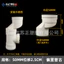P PVC11 Ống Off-the-line Đầu Cổ Ổ Cắm Đơn Cắm Đôi Ổ Cắm Cắm Ống Ngoài Tuyến Khớp Ống Sang Số Pre-embed