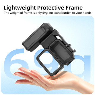 Dành cho DJI Osmo Nano tích hợp tay cầm vợt đường phố phát hành nhanh lồng thỏ quét tay cầm khung phụ kiện tay cầm