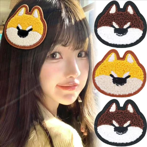 1 / 2 Chiếc - Kẹp Tóc Chó Con Dễ Thương Cho Bé Gái Kawaii Mũ Ngọt Bên Nổ Kẹp Vải Barrettes Phụ Kiện Tóc Dụng Cụ Tạo Kiểu Tóc