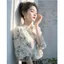 Mùa hè 2026 Phong cách mới Áo sơ mi Pháp đẹp, Áo sơ mi voan hoa trắng khí chất cao cấp