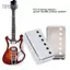 Toyuvn Vỏ bọc đàn guitar Pickup kim loại chống rơi điện cho 6 dây