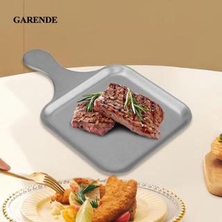Garende Nướng Chảo Có Tay Cầm Đa Năng Trang Trí Di Động Phương Tây Bít Tết Đĩa Khay Bánh Cho Ngoài Trời Trong Nhà Tiệc Thịt Nướng Cắm Trại Khách Sạn