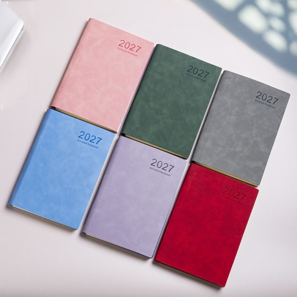 Sổ tay lịch trình HIGHVIEWLS, với các trang kế hoạch hàng tháng & hàng tuần 365 ngày 2027 Planner, Học sinh tạp chí hiệu quả A5 đa năng