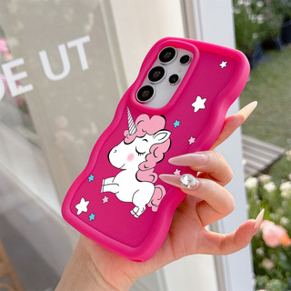 Vỏ Kỳ Lân Dễ Thương Cho Infinix Hot 30 30i 50 9 8 60 PLAY NOTE 40 PRO SMART 4 5 6 7 8 9 TECNO CAMON 18 19 20 SPARK 10 GO 2022 POVA 7 Vỏ TYYP