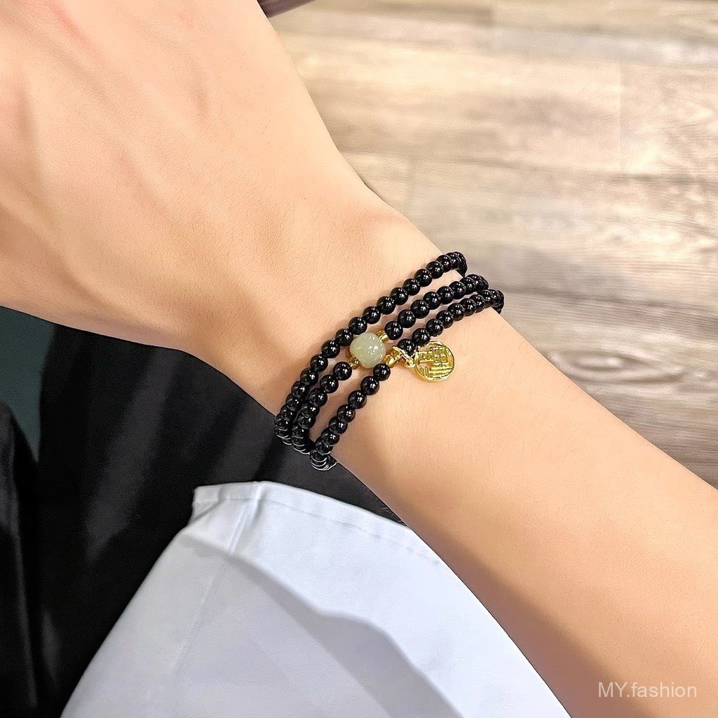 Lụa hạt vòng tay nữ, thiết kế thời trang mang lại may mắn, vòng tay tinh tế