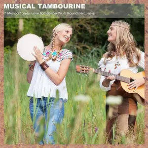 Quà tặng gõ tròn trống Tamborine Tamborine 8 "cho bữa tiệc KTV (R F C V)