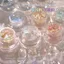 |Giấc mơ cực quang siêu nhấp nháy|Bột Opal thổ cẩm đám mây Edelweiss||Trang trí móng tay Sequin|Tiện ích làm móng tay