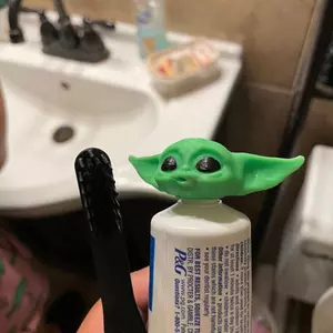 Yoda Baby Kem Đánh Răng Bao Sáng Tạo Bán Chạy Hobbit Miệng Ngộ nghĩnh Độc Đáo Kem Đánh Răng Bóp Dụng Cụ