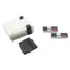 Chủ nhà búp bê + Thẻ trò chơi + 2 bộ điều khiển Đồ chơi Mini Mô hình tay cầm chơi game Mô phỏng Bộ điều khiển trò chơi không dây Phụ kiện trang trí nhà búp bê [mới]
