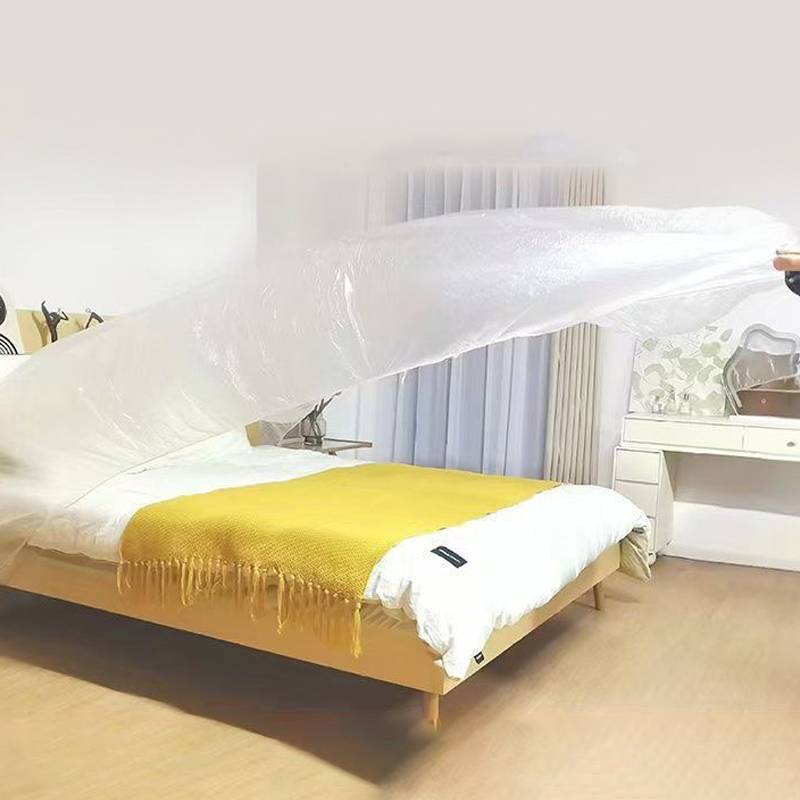Vỏ bọc sofa chống bụi dùng một lần bằng nhựa đàn hồi, bảo vệ nội thất 1PC