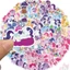 Bộ 100 Cái ❉ Hình Dán Ngựa Con PONY Nhỏ Nhắn Của Tôi Là Con ❉ Sticker Dán Tường Chống Thấm Nước