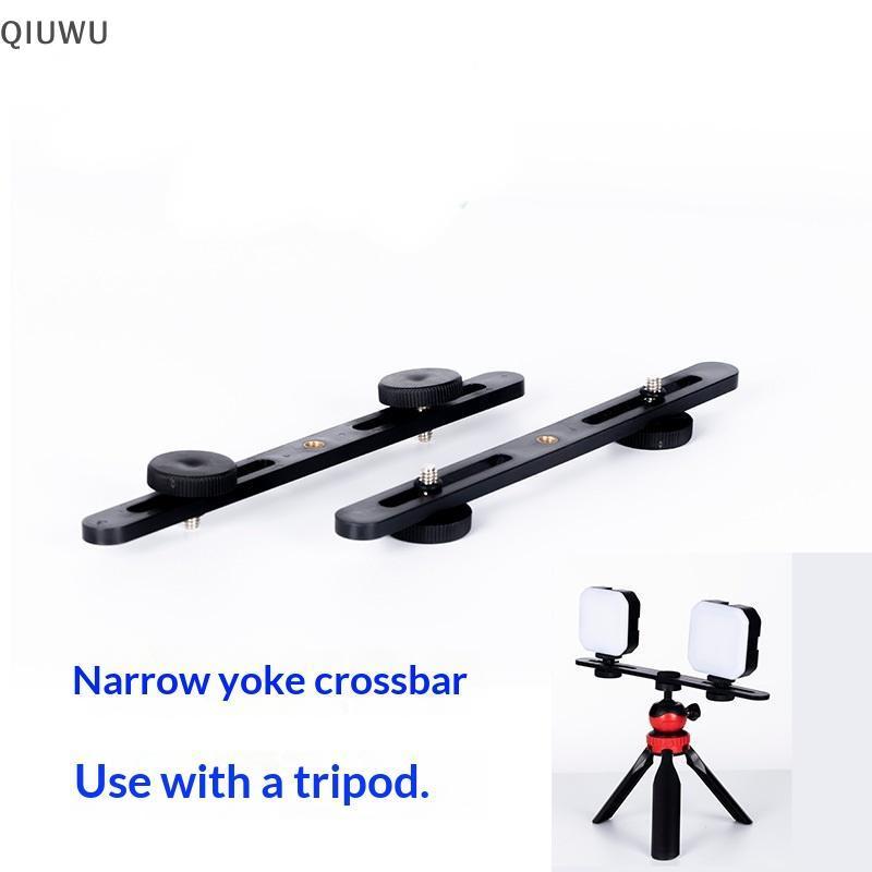 QIUWU 1 Chân Đế Flash Gắn Chân Đế Với 2 Ốc Vít Chuyển Đổi Giày Nóng Cho Máy Ảnh SLR Kỹ Thuật Số Đa Năng Giá Đỡ Đèn Đôi.