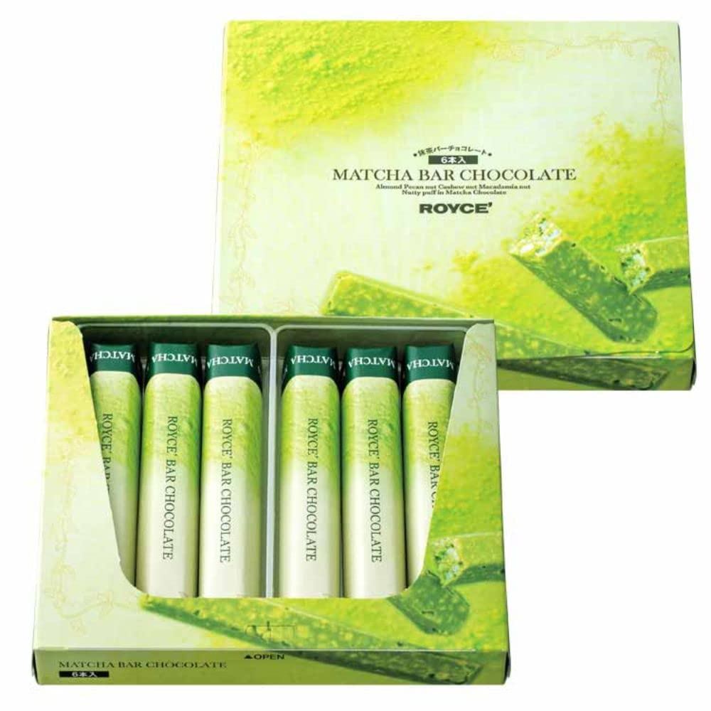 ROYCE Matcha Bar Chocolate [6 bars][Direct from Japan]