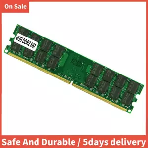 DDR2 4GB Dung lượng lớn 240PIN Mô-đun bộ nhớ RAM tần số cao 667 MHz PC2-3300 cho máy tính để bàn