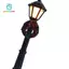 Gamchiano Mini Street Post Light Model 1: 12 Trang Trí Nhà Búp Bê Phụ Kiện Ngoài Trời