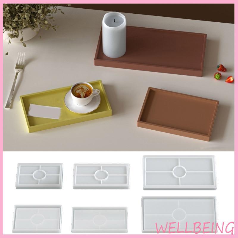 Khay Nhựa Silicon Cho Khuôn Làm Bánh Và Trang Sức Thủ Công - Dễ Sử Dụng