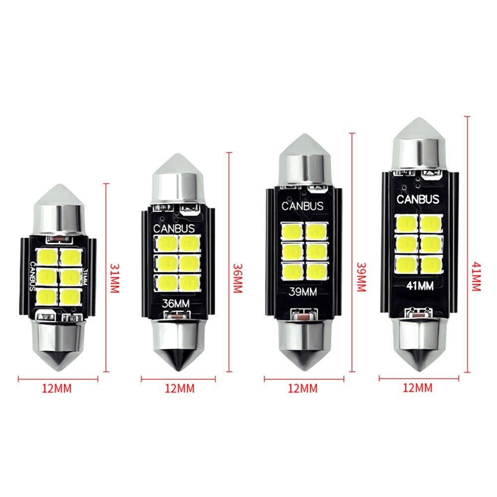 Đèn LED trần chuẩn CANBUS, không lỗi cắm vào là sáng, trần, Đèn led ôtô, Đọc đèn trên nóc xe