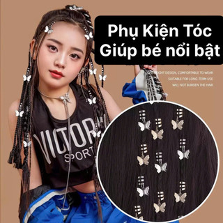 Set Phụ Kiện Tóc Trẻ Em Kiểu DREADLOCK, Set Charm Đính Tóc Nổi Bật, Trang Trí Tóc Phong Cách VIKING Hamin Store