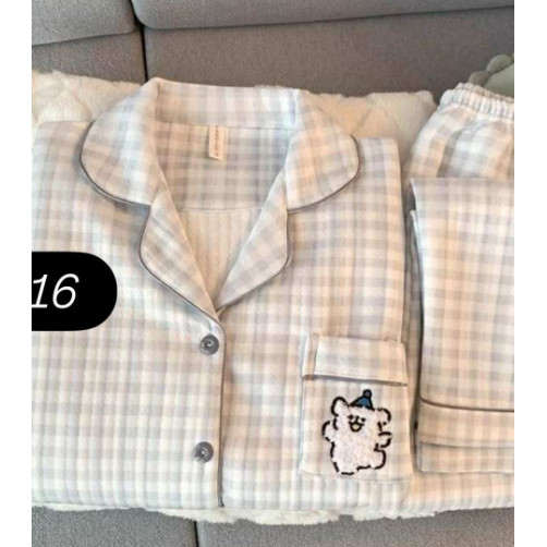 BỘ NGỦ PIJAMA CHẦN BÔNG MẪU MỚI 21 MẪU ( M11-M21 )