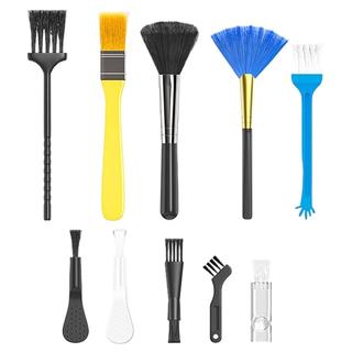 Laptop Keyboard Cleaner 10 Piece Computer Brush Remover Detailing Duster Handheld for Tablet Home Phone caeudeyvn
