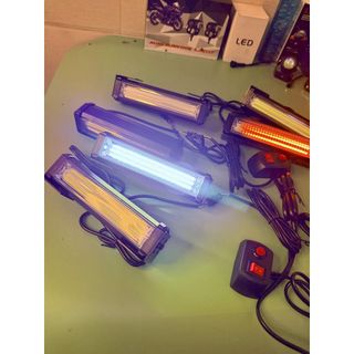 2 Thanh led loại mới có điều khiển nhiều chế độ màu phối theo ý thích trang trí xe ô tô, xe máy
